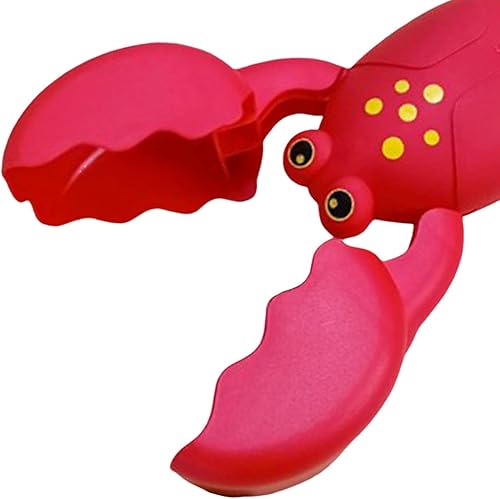 EHJRE Outdoor Sand Toy Set – Claw Tool Included, Red